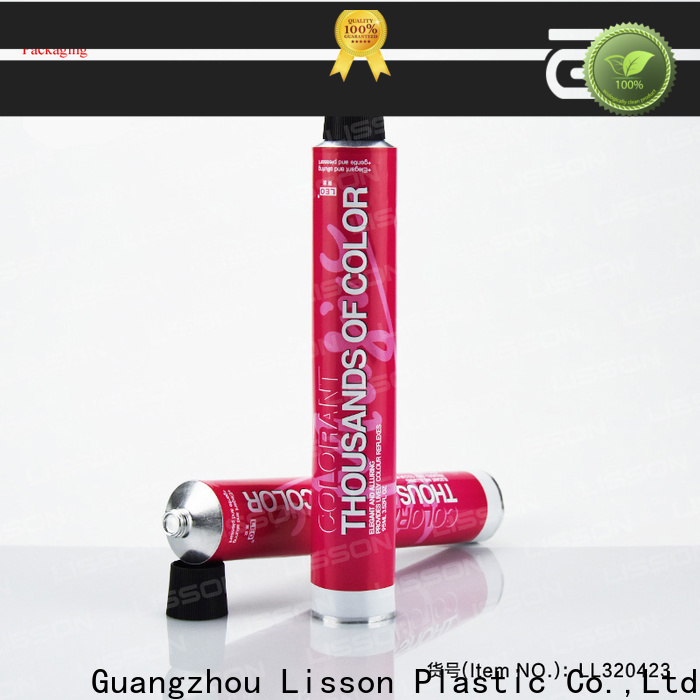 Lisson aluminium collapsible tube best manufacturer for ointment