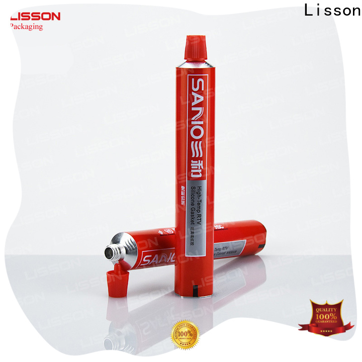 Lisson pure aluminum lotion tubes best supplier for lotion