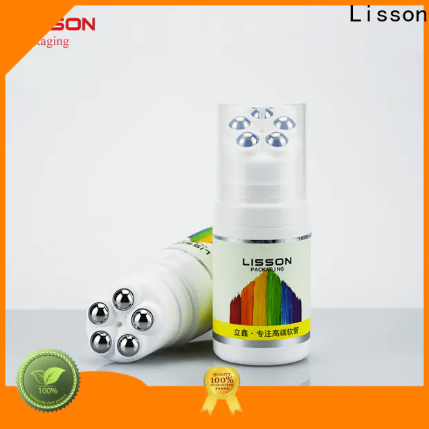 Lisson make cosmetic packaging australia flip top cap for sun cream