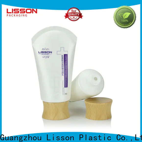 Lisson plastic tube containers bulk production for toiletry