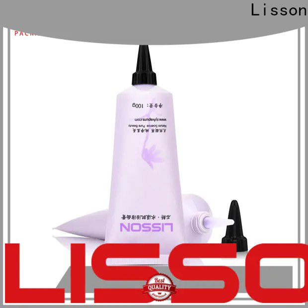 Lisson clean plastic tube manufacturers free sample for sun cream