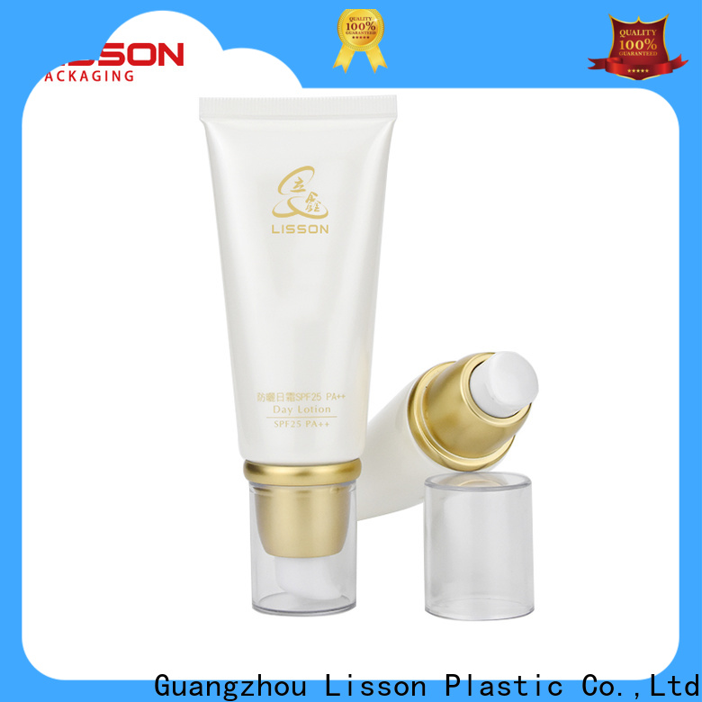 Lisson clear cosmetic bottle for packaging