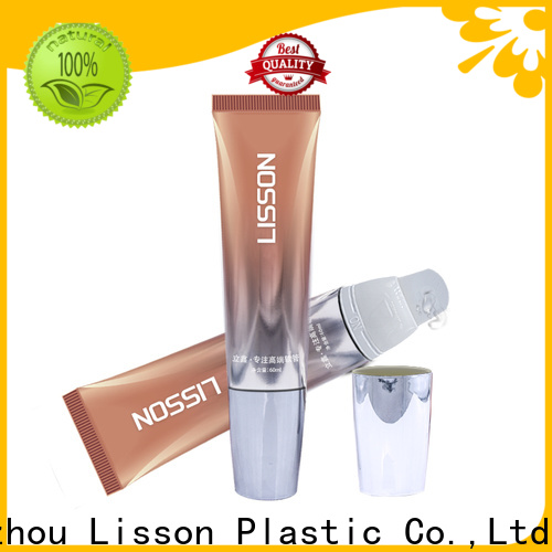 Lisson mirror cosmetic tube oval for storage