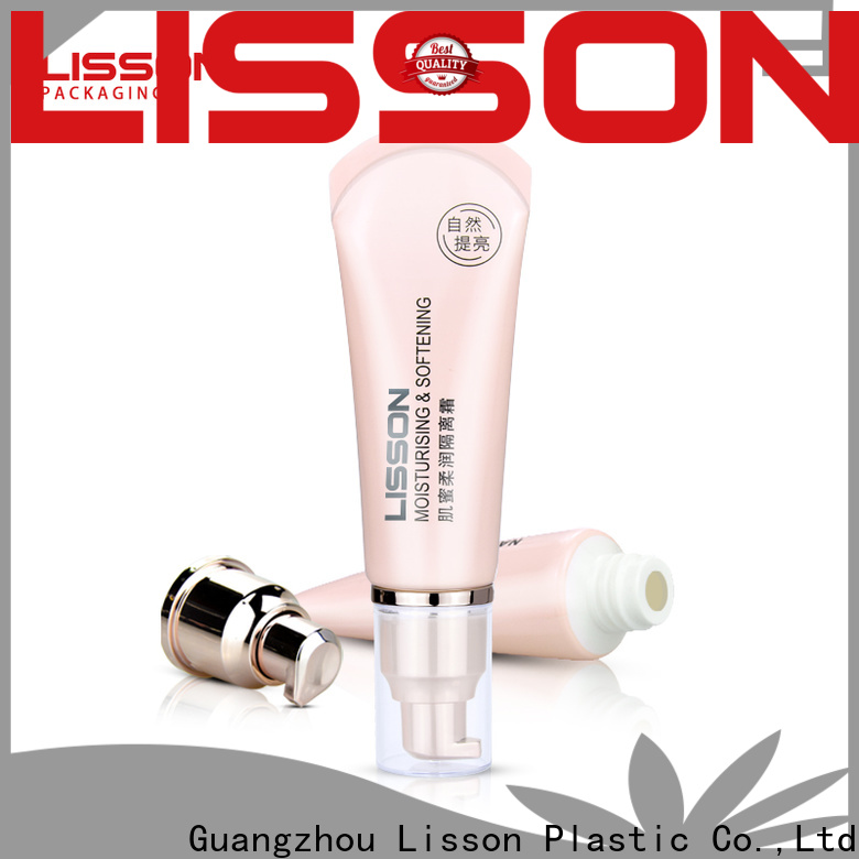 Frasco de cosmética facial Lisson con descuento para esencia.