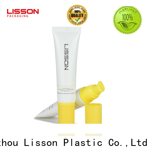 Lisson eye-catching design sunscreen tube soft blush for packaging