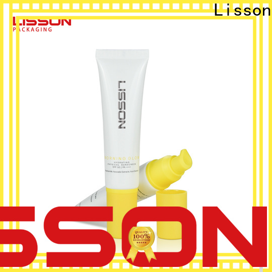 Lisson empty hand lotion pump laminated for packaging