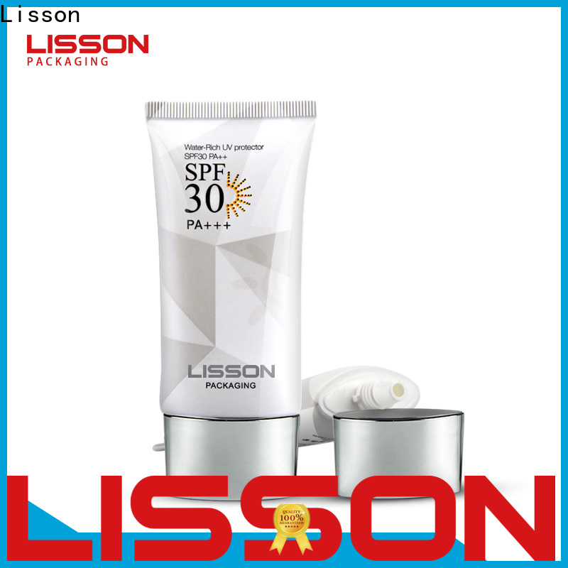 Lisson plastic cosmetic tubes popular for cosmetic