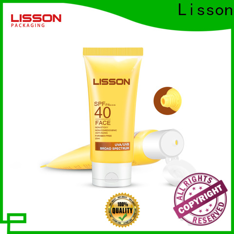 Lisson eye-catching design cosmetic tube packaging applicator for storage