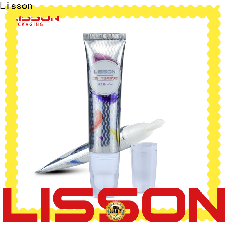 Lisson clear cosmetic bottle round bottom for eye cream