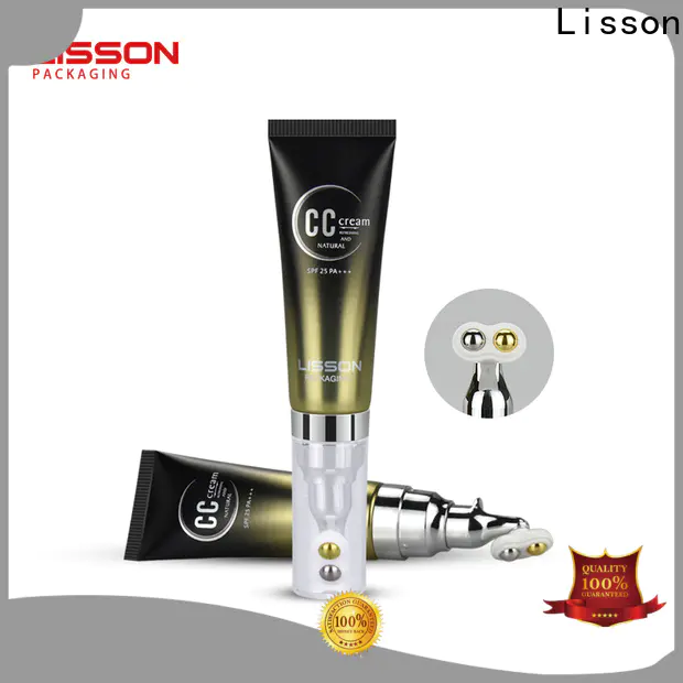 Lisson clean wholesale lotion squeeze tubes silver coating for makeup