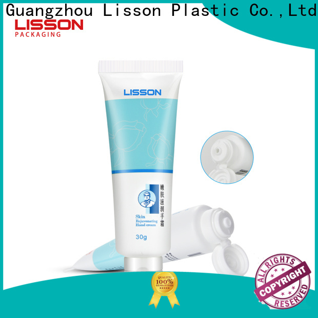 Lisson free sample wholesale lotion squeeze tubes bulk production for makeup