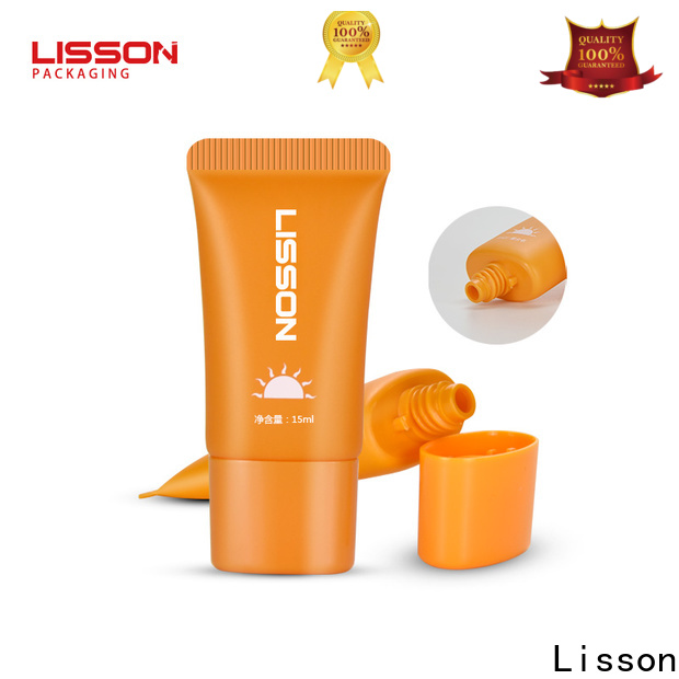 Lisson double usage cosmetic tube applicator for packaging