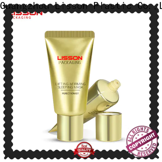 Lisson massage lotion tubes silver coating for cream