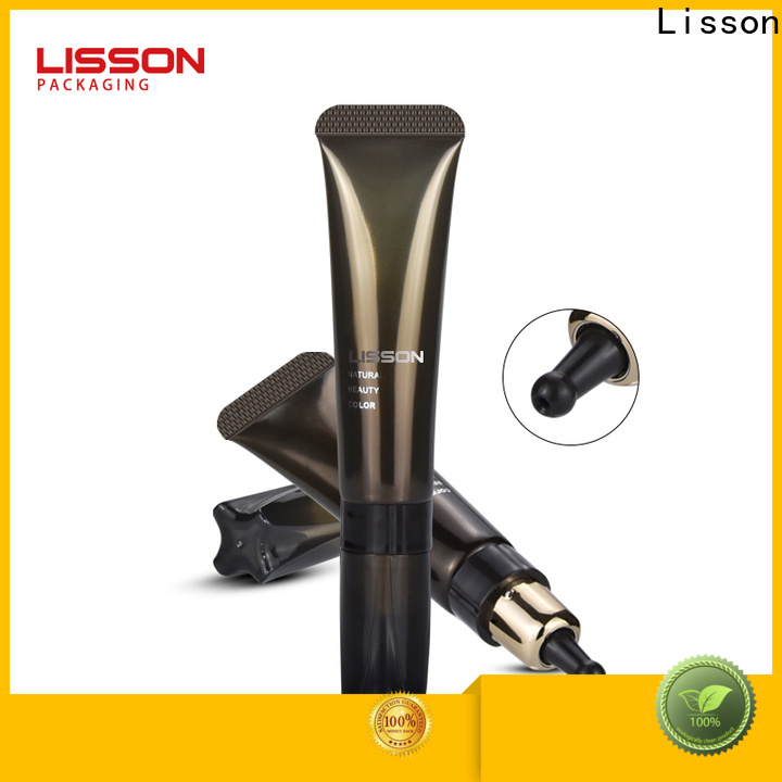 Lisson plastic tube lip gloss screw cap for makeup