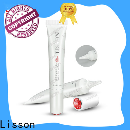 Lisson eye-catching design cosmetic tube flip top cap for packaging