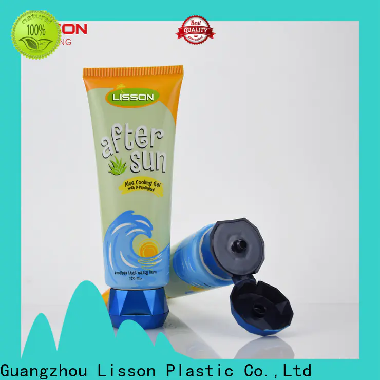 Lisson tooth-paste tube packaging for wholesale for cleanser