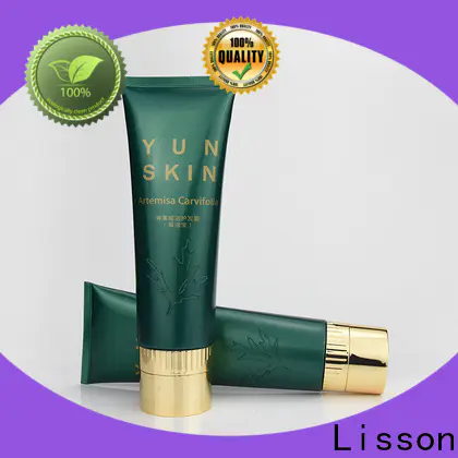 Lisson free design cosmetic tube packaging double for essence