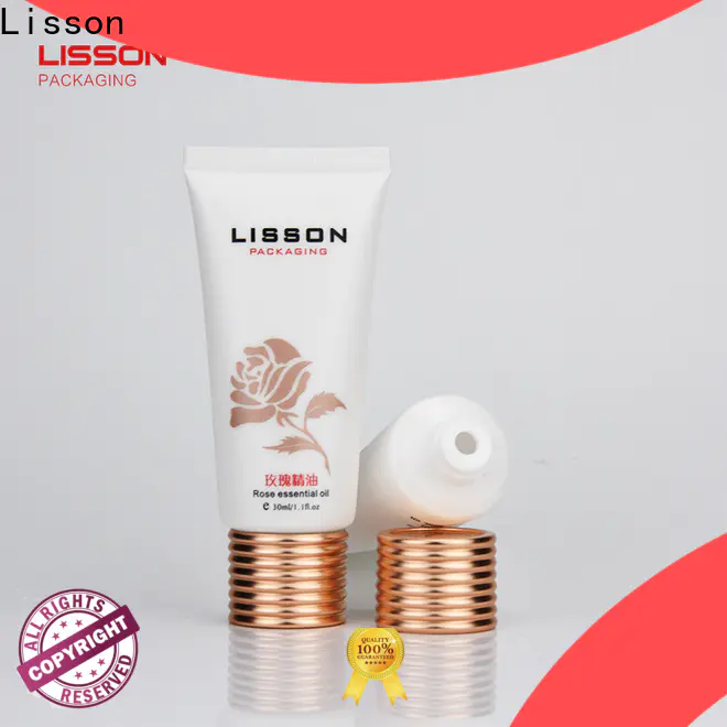Lisson single roller empty tubes for creams bulk production for packing