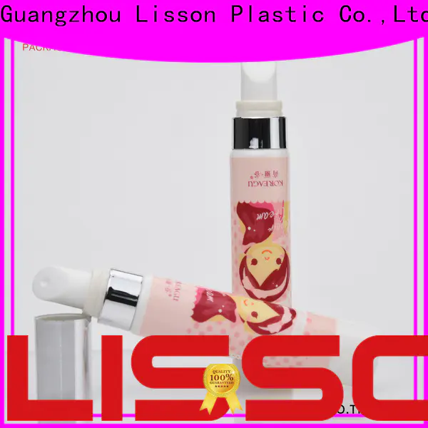 Lisson 2020 bulk lip gloss tubes bulk production for cosmetic