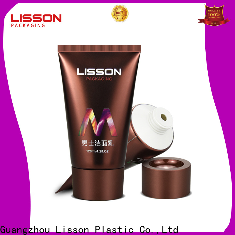 Lisson eco-friendly facial cleanser tube high-end for lotion