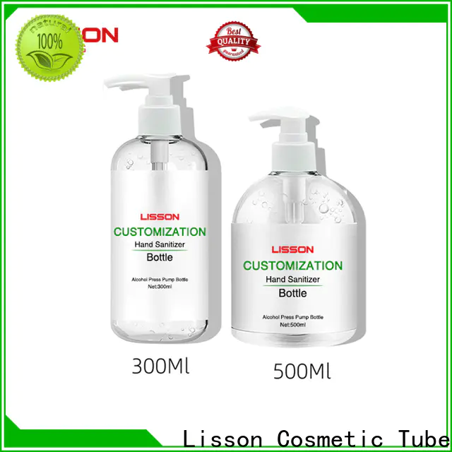 Lisson wholesale plastic cosmetic bottles popular free sample