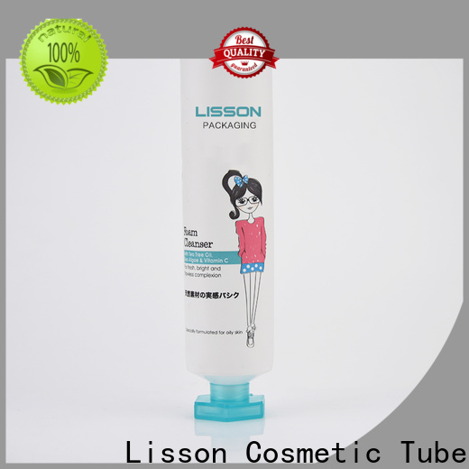Lisson plastic wholesale lotion squeeze tubes top quality for lotion