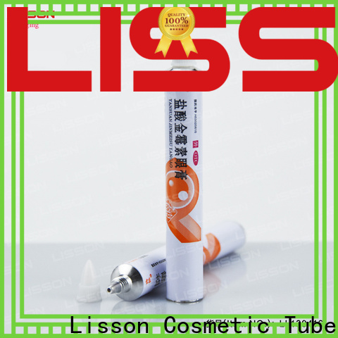 Lisson factory price aluminium cosmetic tubes best manufacturer for cream