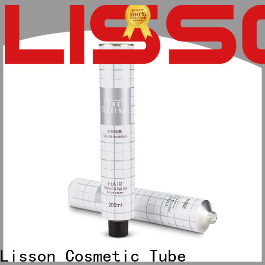 Lisson popular wholesale aluminum cosmetic tubes pure for packing