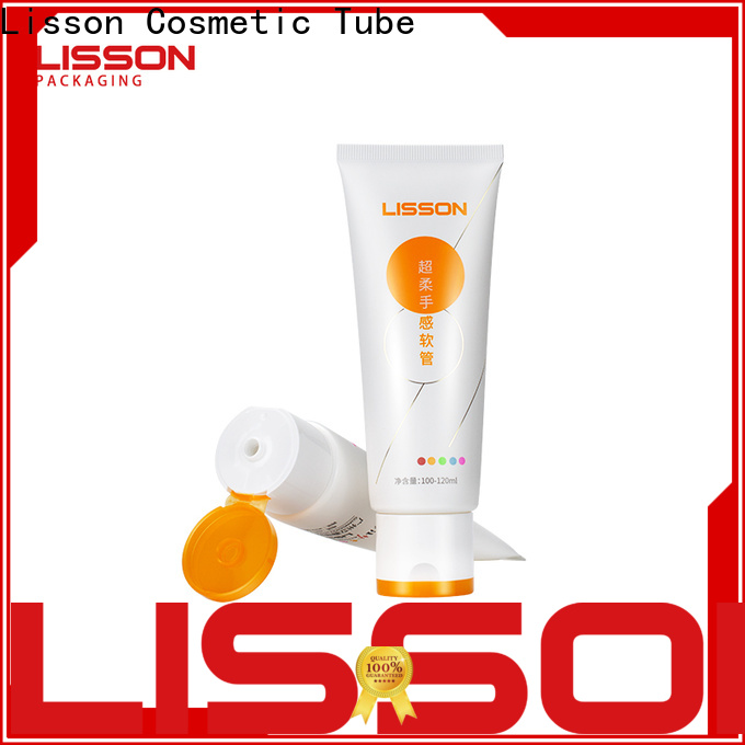 Lisson squeezable tubes for lotion