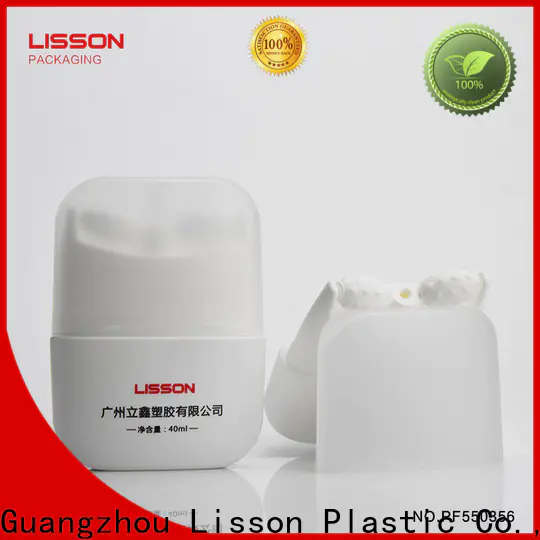 packaging empty refillable massage cream tube for wholesale