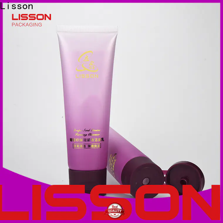 Lisson wholesale custom cosmetic packaging chic design for lotion