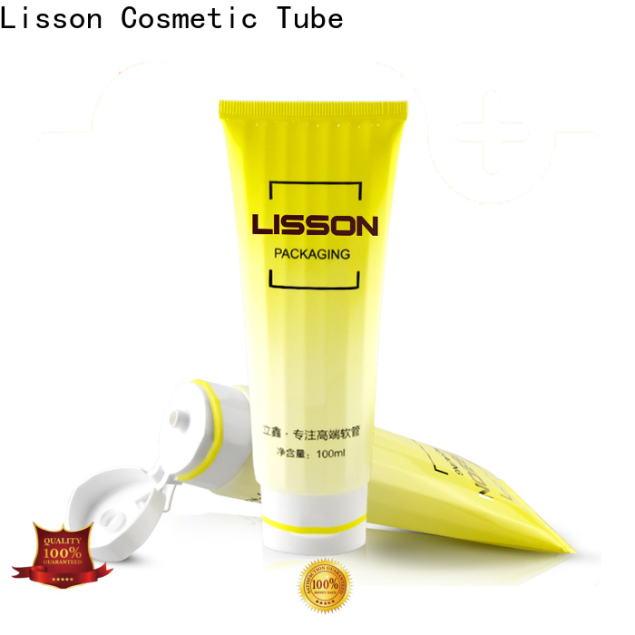 Tubos exprimidores de loción Lisson para maquillaje.