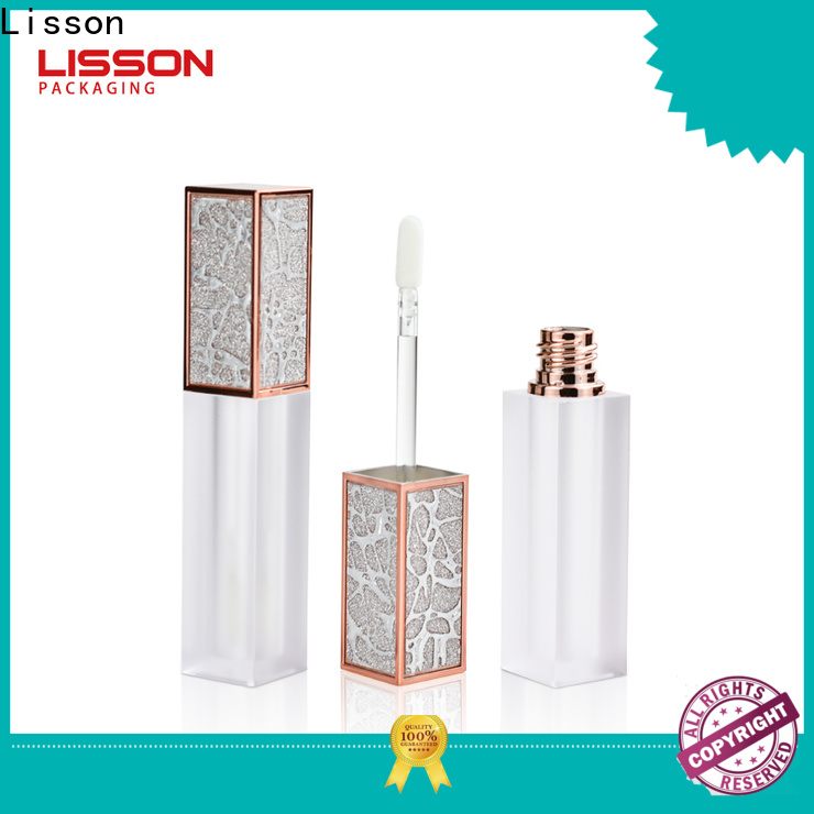 Lisson lip gloss squeeze tubes factory direct for cosmetic