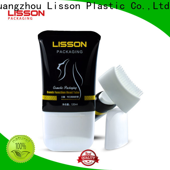 Lisson hair care packaging free sample for lotion