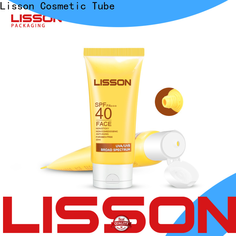 Lisson round cosmetic tube packaging luxury for packing