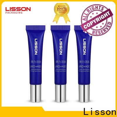 Lisson make cosmetic tube packaging oval for storage