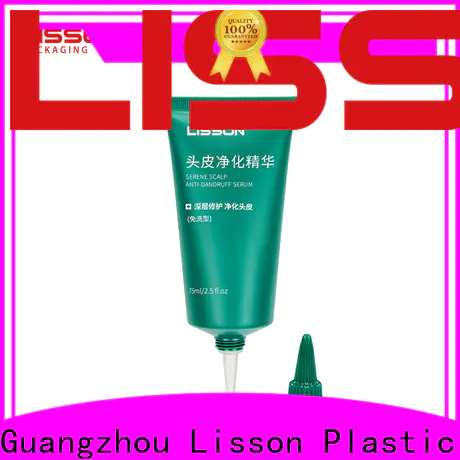 Lisson shampoo squeeze tube packaging cosmetics packaging manufacturer for cleaner