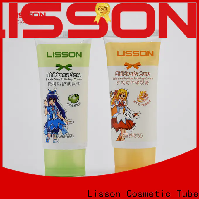 Lisson hand cream packaging bulk production for storage