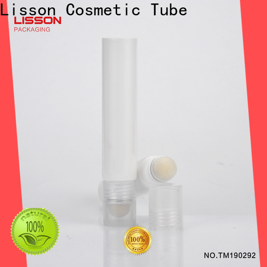 Lisson logo printed sunscreen tube applicator for makeup