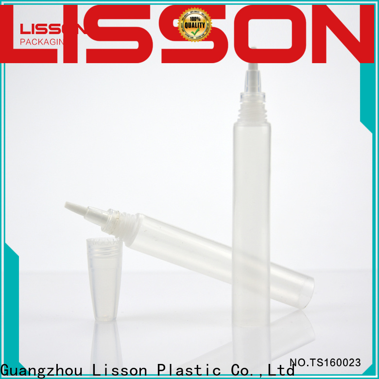 Lisson logo printed cosmetic tube luxury for sun cream
