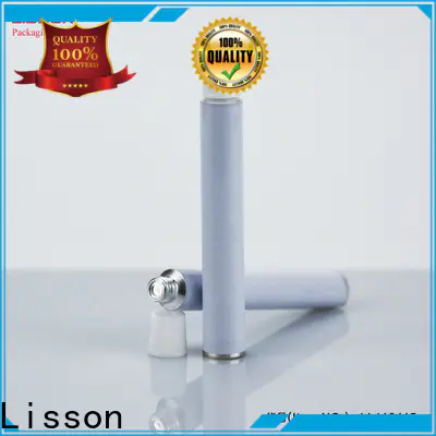 Lisson aluminum cosmetic tube wholesale oem for ointment
