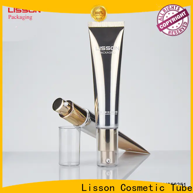 Lisson best airless cosmetic tubes wholesale facial wash for lotion