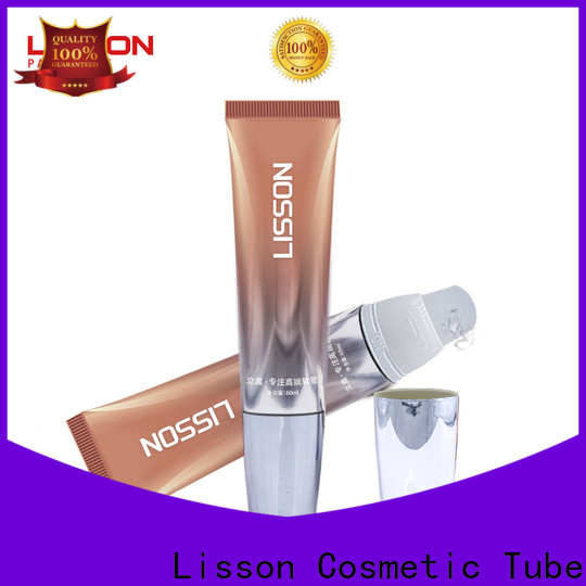 Lisson cosmetic tube packaging oval for makeup