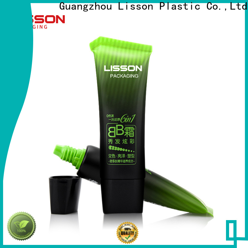 Lisson squeeze tubes for cosmetics applicator for packing