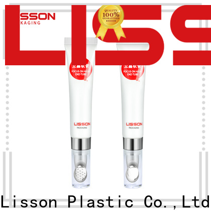 Lisson universal eye cream tube with applicator safe packaging for makeup