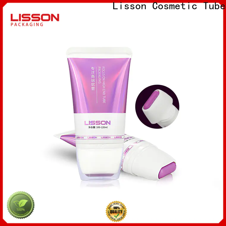 Lisson biodegradable plastic tubes with caps free sample for cleaner