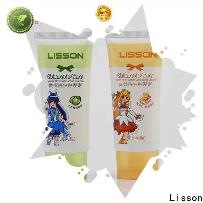 Lisson plastic ointment tubes packaging manufacturer for makeup