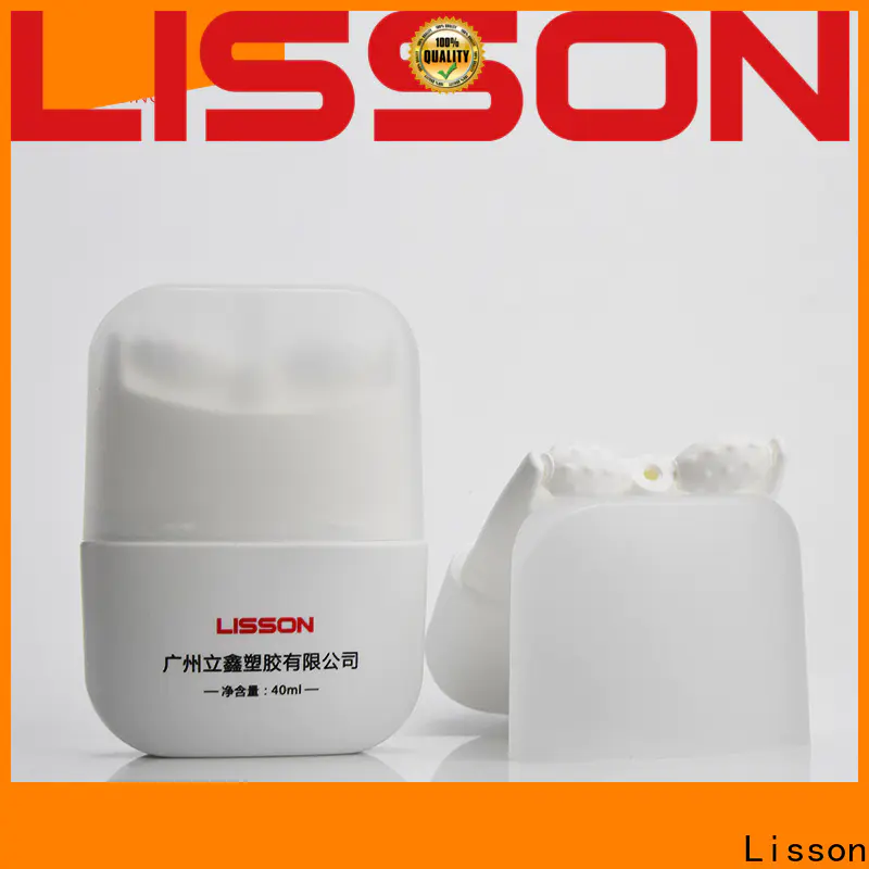 Lisson double rollers innovative makeup packaging for wholesale for sun cream