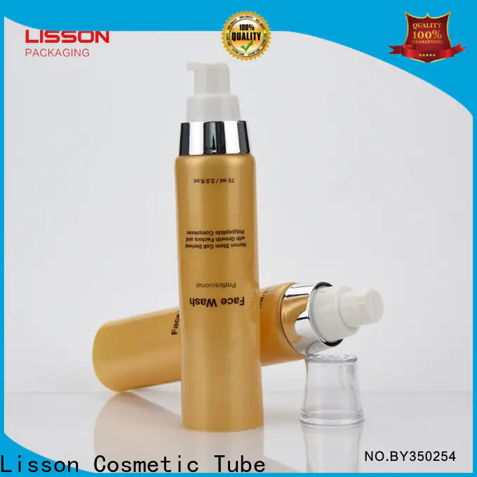 durable best airless cosmetic tubes 2020 clear for lotion