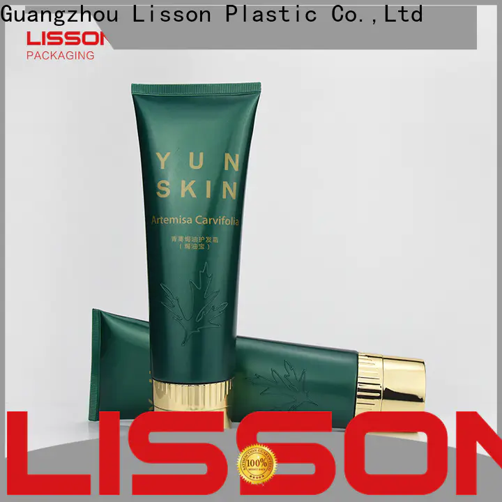 Lisson biodegradable hair conditioner tube cosmetics packaging manufacturer for cleaner